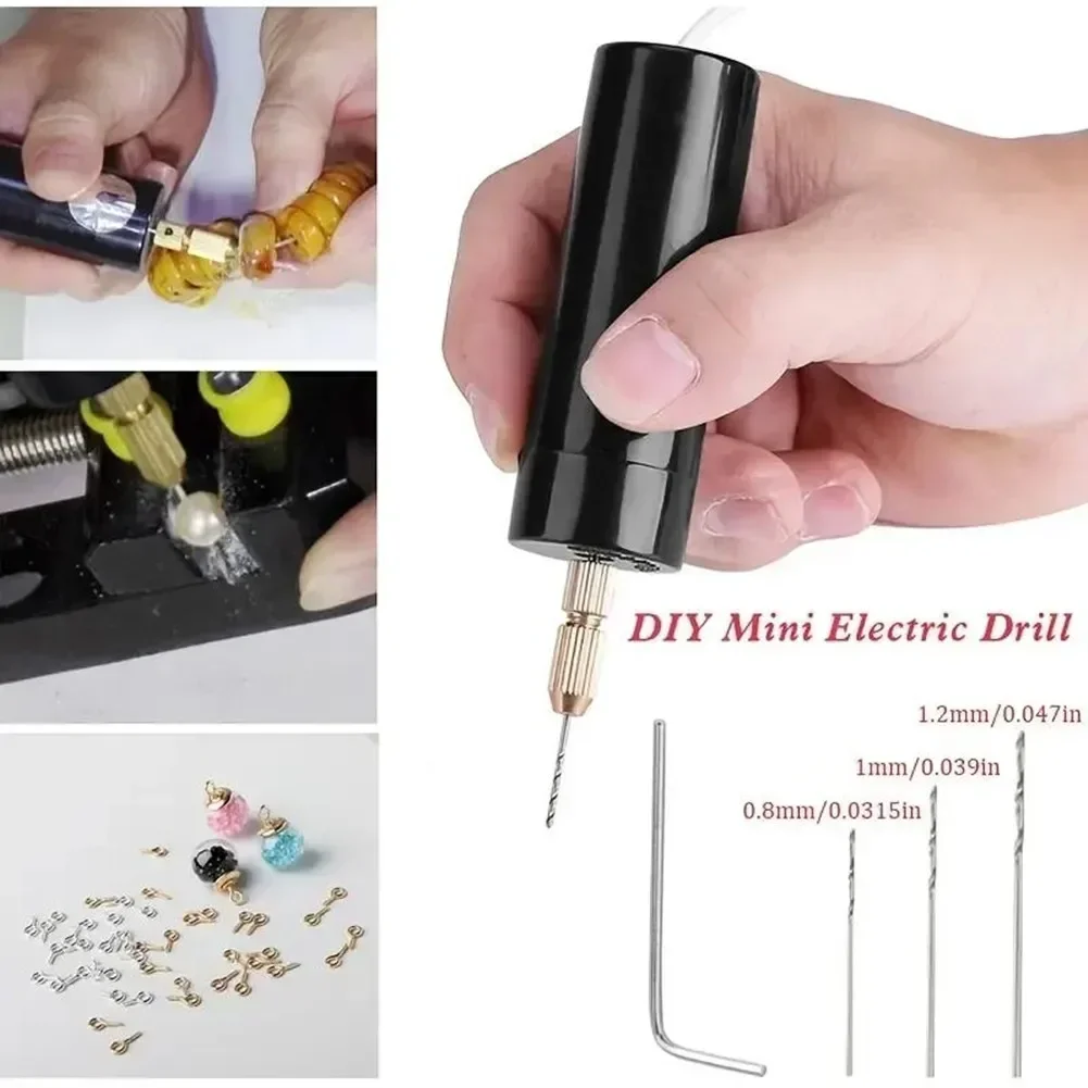 Handheld Mini Electric Drill D - Woodworking Resin ulasan dan harga