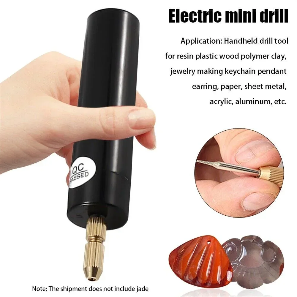 Handheld Mini Electric Drill D - Woodworking Resin ulasan dan harga