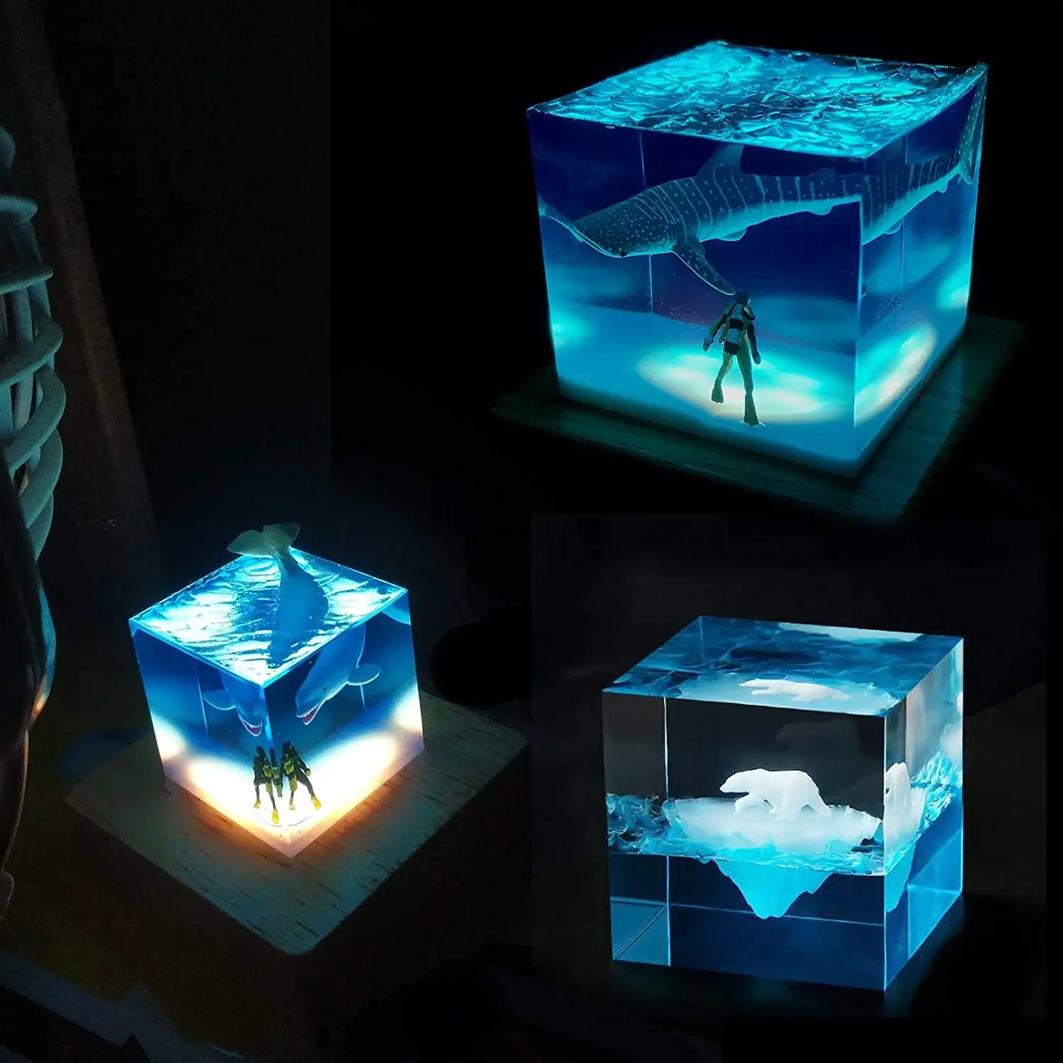 Square Light Resin Mold,led Si - Woodworking Resin ulasan dan harga