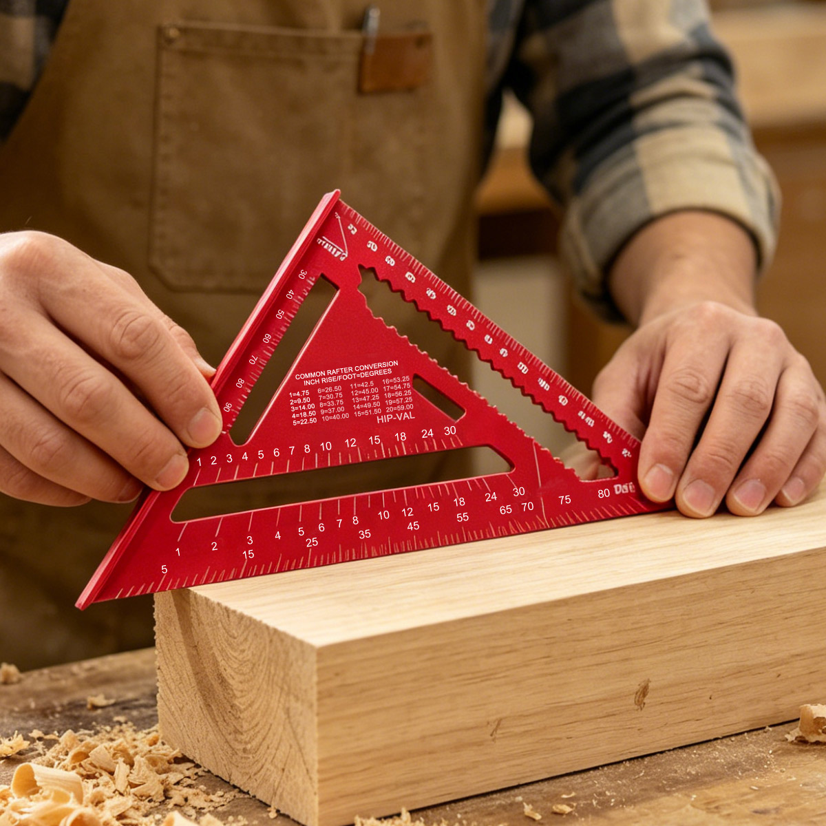 Aluminum Alloy Speed Square Hi - Woodworking Workshop ulasan dan harga