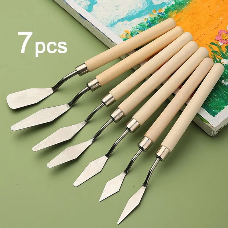 7Pcs/Set Stainless Steel Oil P - Drawknife Blade ulasan dan harga
