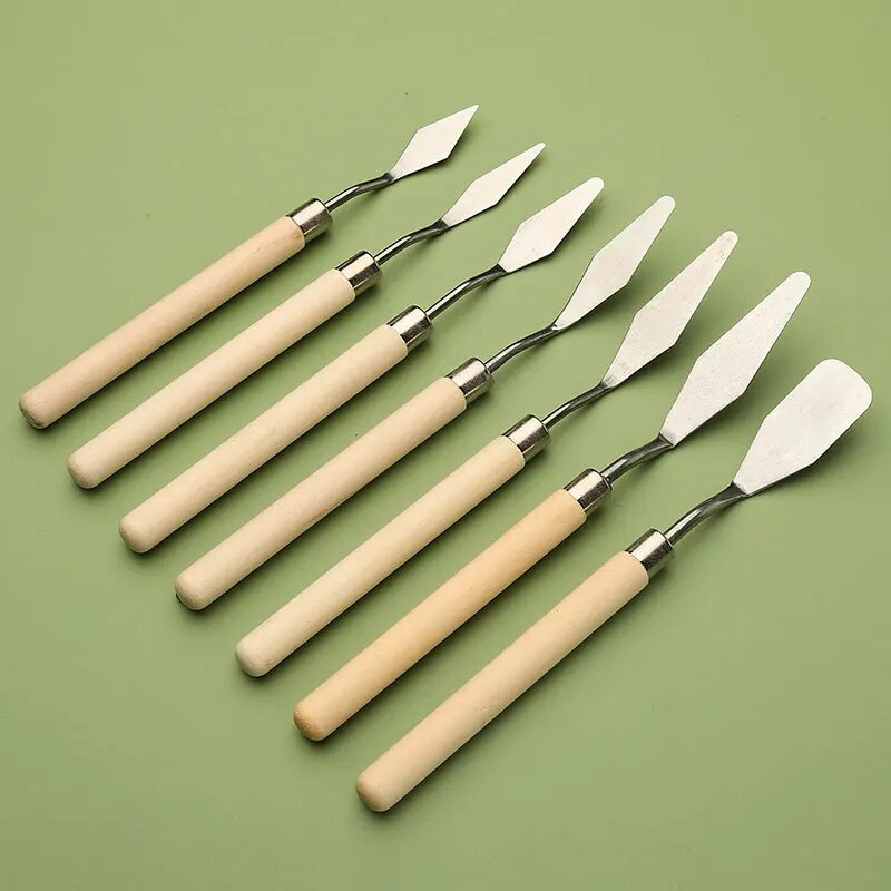 7Pcs/Set Stainless Steel Oil P - Drawknife Blade ulasan dan harga